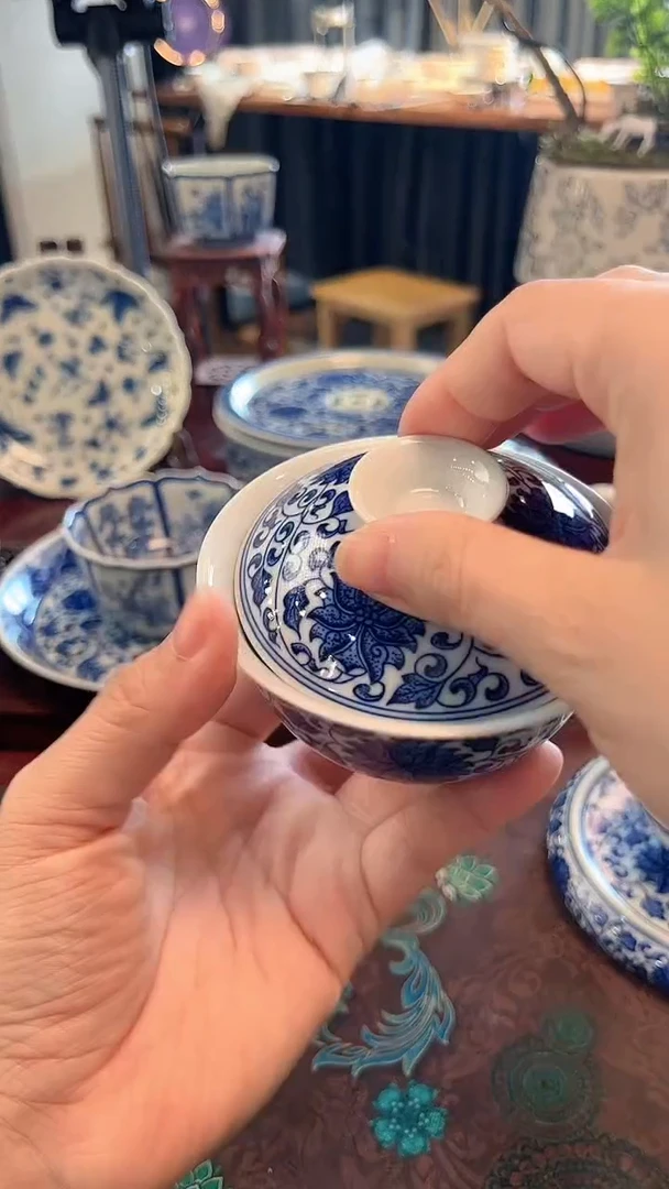 镹曰陶手工手绘柴窑制作微瑕