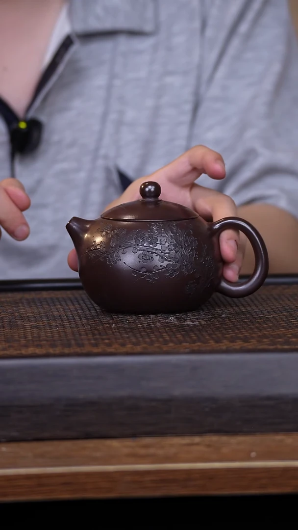 茶壶紫砂宜兴手工原矿紫砂壶001