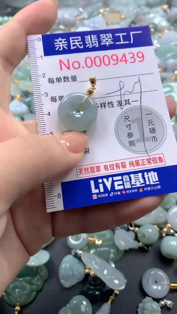 颈饰未镶嵌翡翠9439