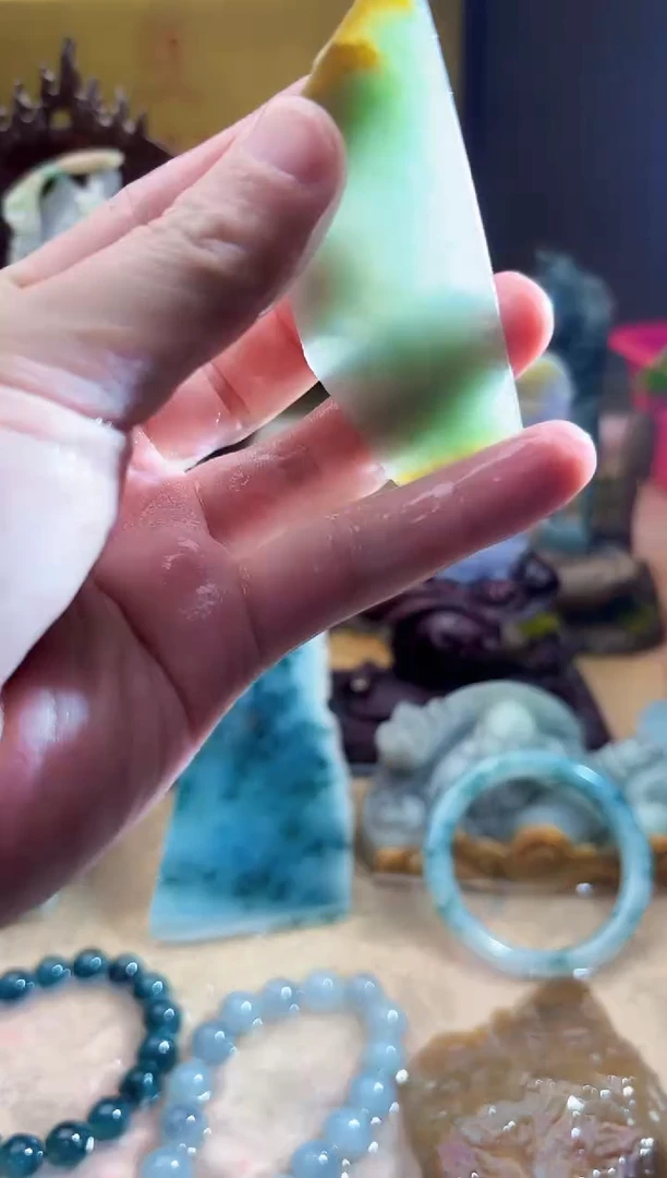 未镶嵌挂件翡翠A货张麦6197