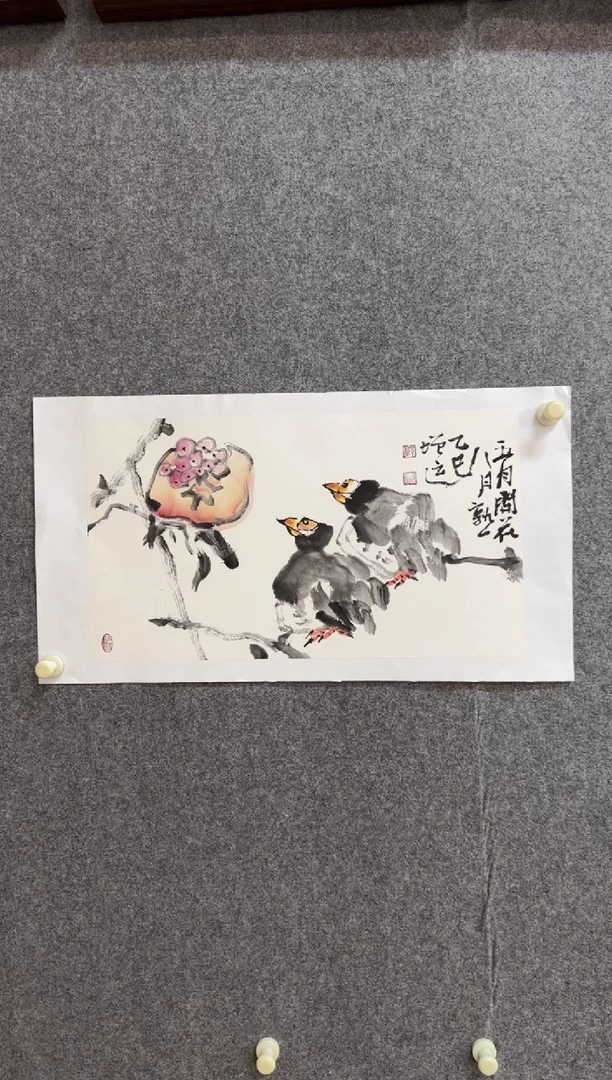 国画郭增运老师手绘作品