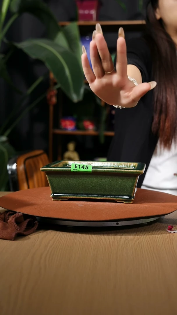 【石湾花盆】7.5寸长方盆145