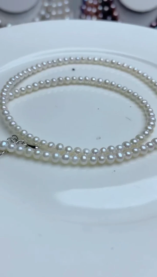 淡水珍珠未镶嵌颈饰2116