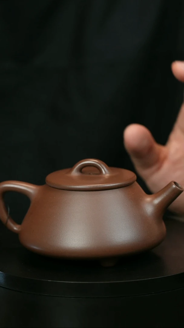 茶壶紫砂用****6H2006赵信军光素石瓢