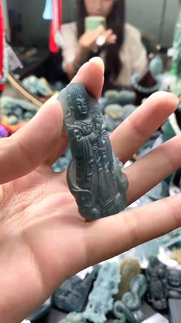 未镶嵌定制翡翠紫**來翡翠毛货不退不换10.16