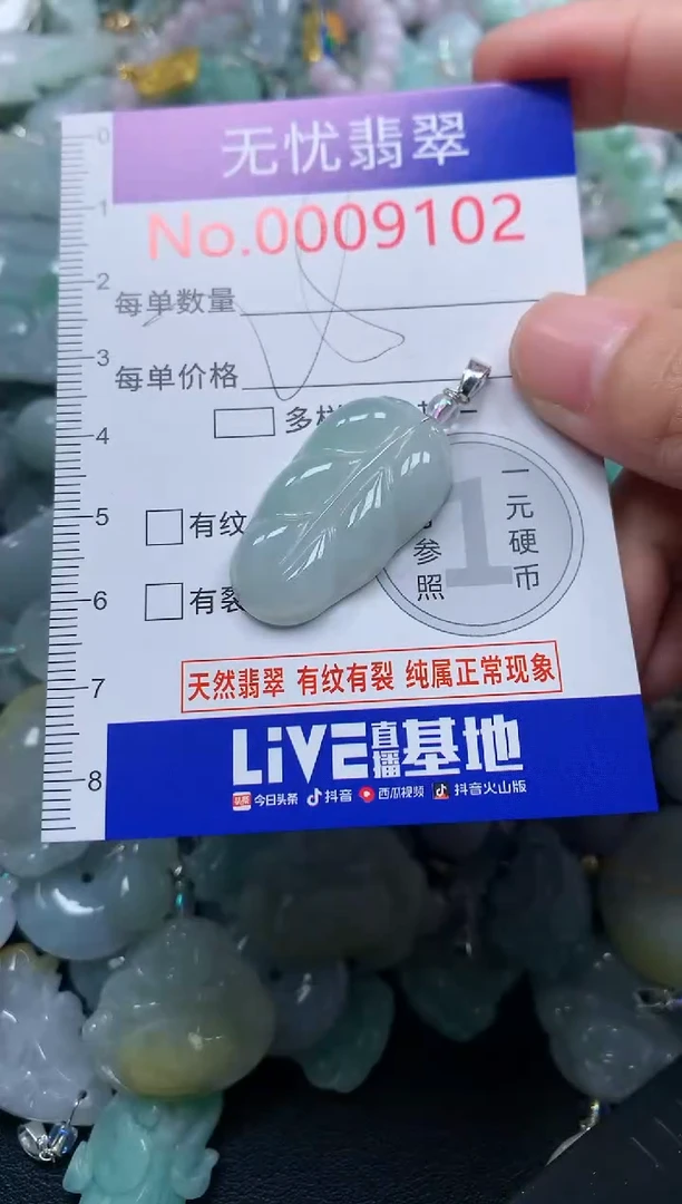 颈饰未镶嵌翡翠9102