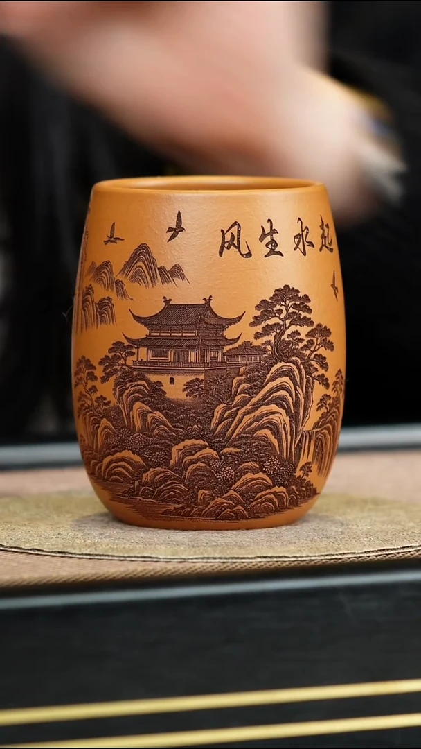 茶杯紫砂宜兴紫砂