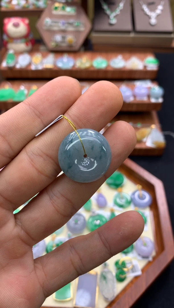 吊坠(不含链)未镶嵌翡翠无事牌