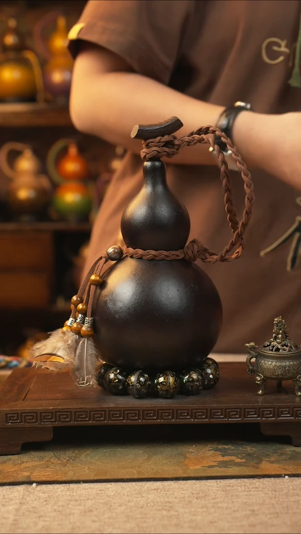 103大漆一物一拍记葫堂出品【不带手串】