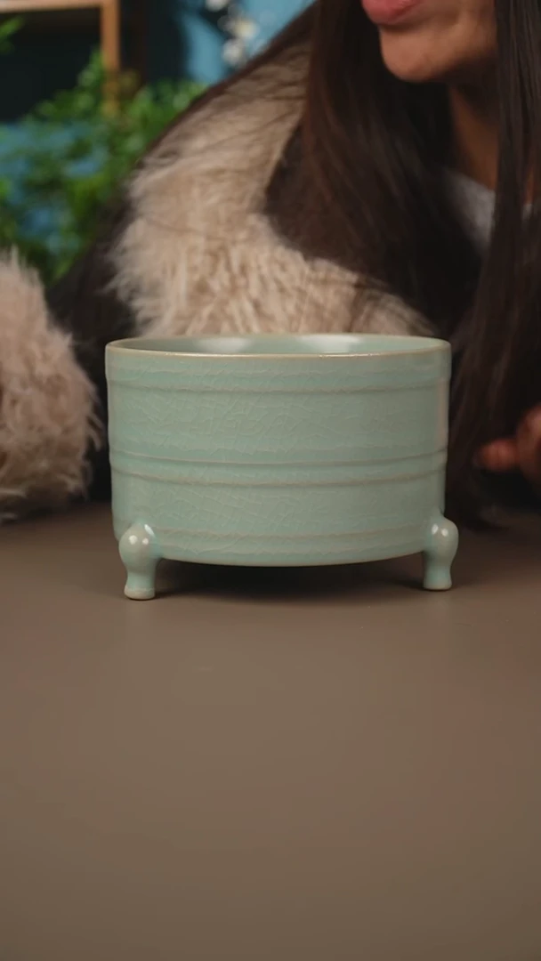 仿古三足尊微暇13.2