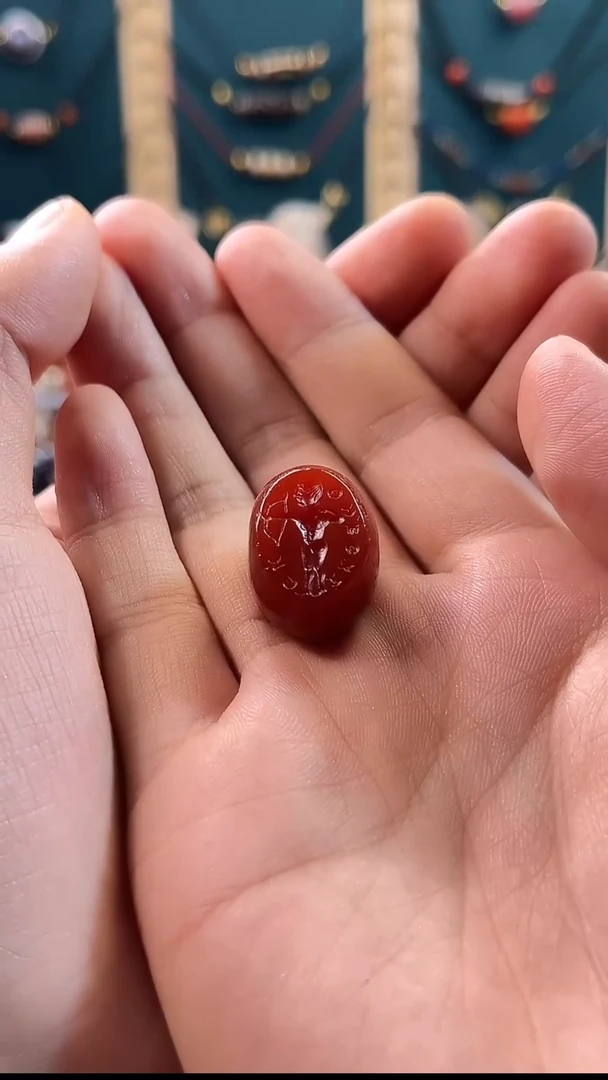 玛瑙/玉髓单珠未镶嵌15