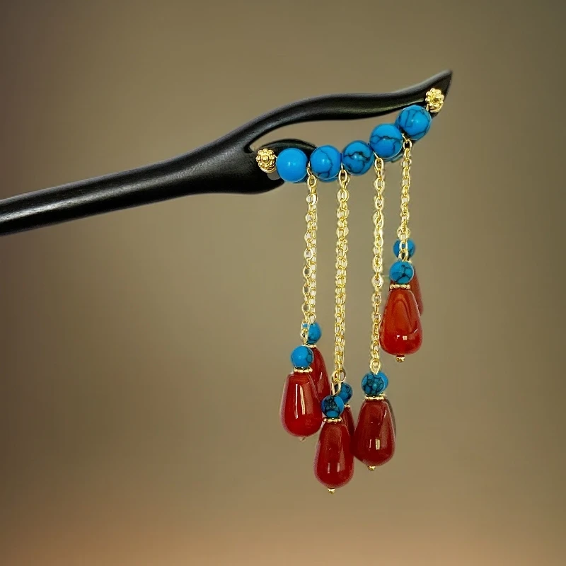 懿莘新中式古风疏影发簪简约盘发簪子古风簪子手工日常古典中国风