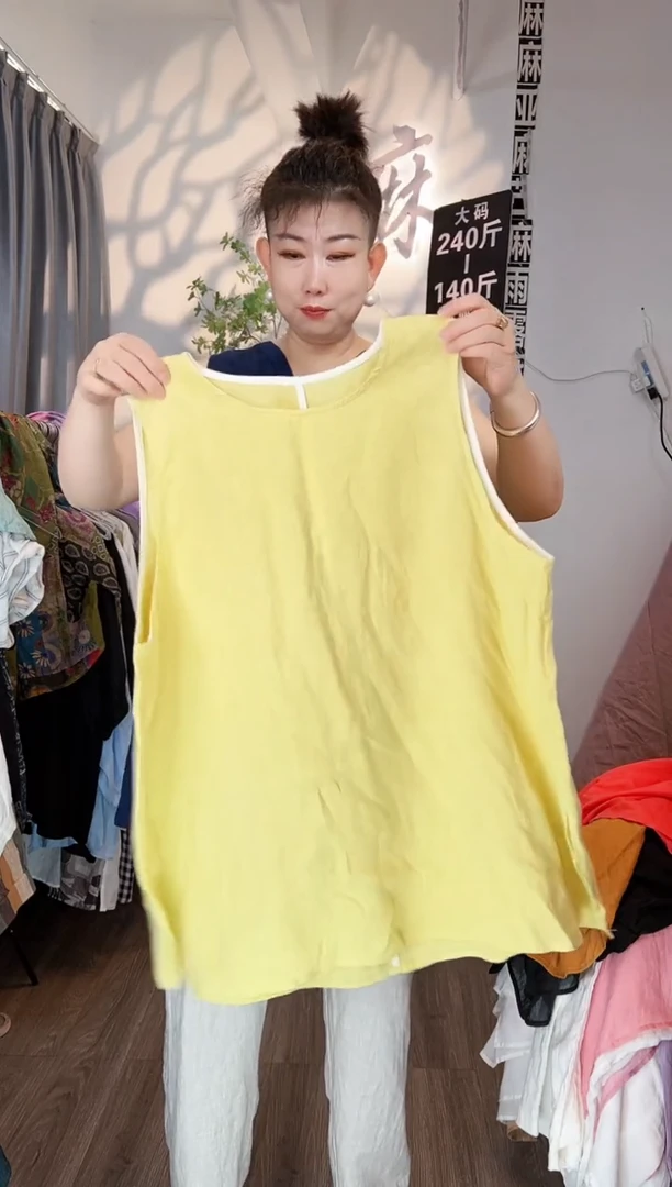 亚麻大码女装系列。