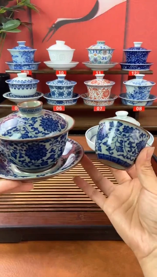 瓷器江*景德镇高温精选茶具