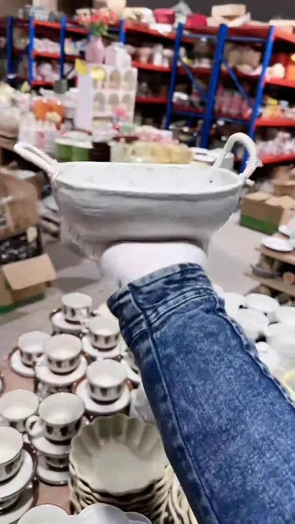 【闪购商品】瓷片粗陶麻绳微瑕 凑满20元包邮