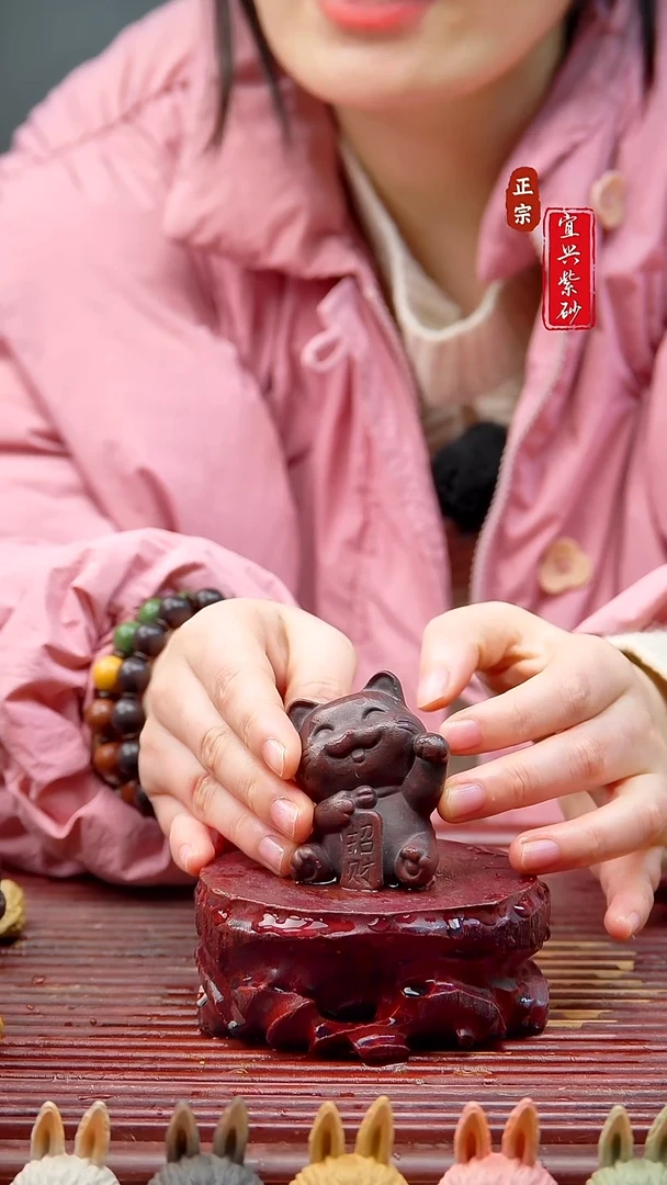 紫砂茶宠宜兴紫砂茶宠摆件
