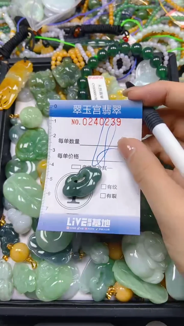 颈饰未镶嵌翡翠闪购C0240239