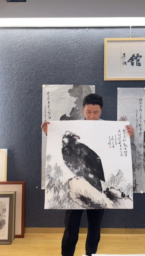 国画李鼎Y四尺斗方