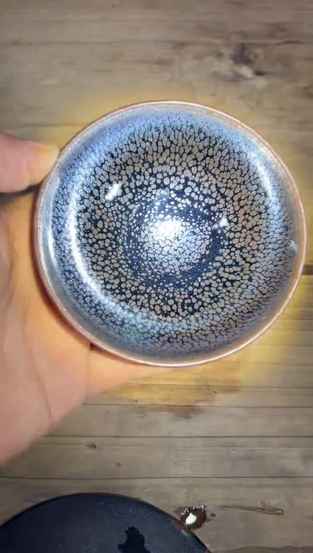 茶盏老木头精品柴烧396