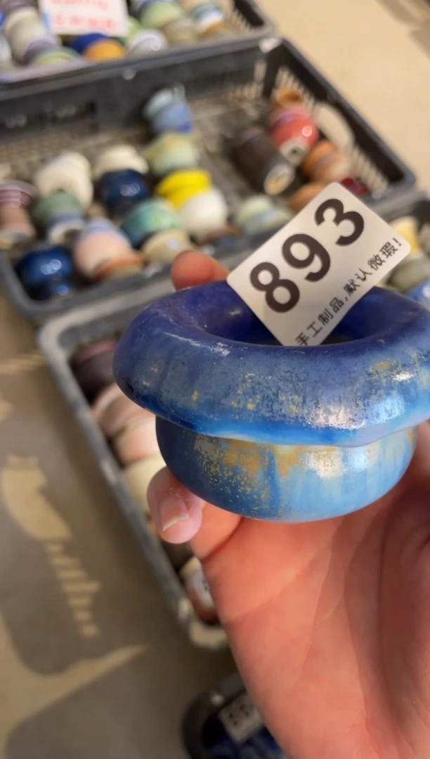 【闪购商品】摆件瑕893知木小芳花盆编号