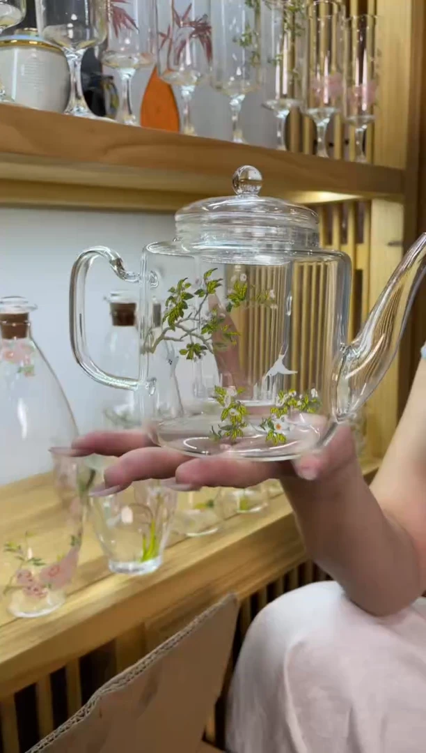 遇器梨花白燕煮茶壶啊啊