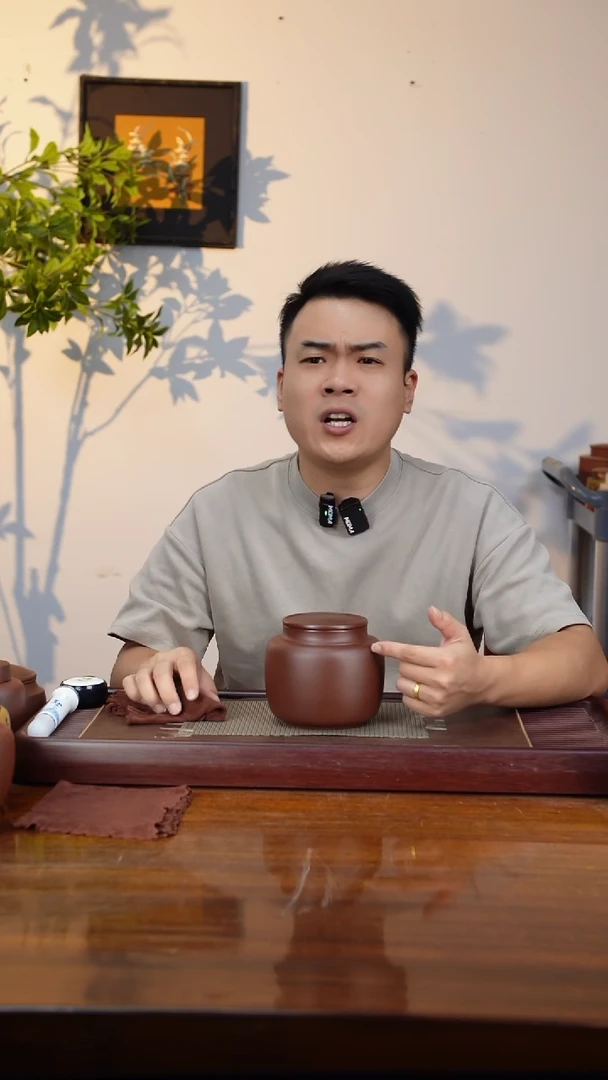 宜兴原矿紫砂茶叶罐