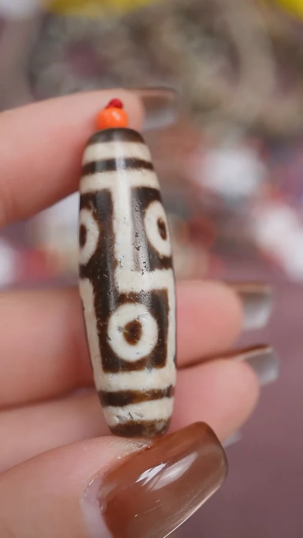 【闪购商品】玛瑙/玉髓颈饰未镶嵌蚀花玛瑙珠定制编绳