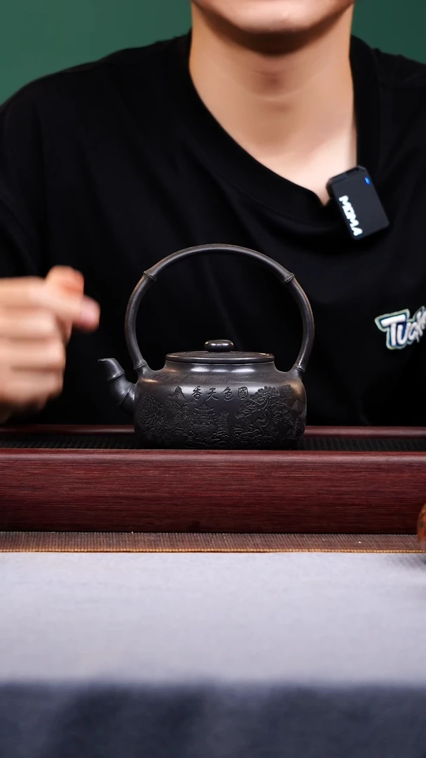 茶壶紫砂宜兴原矿紫砂作品