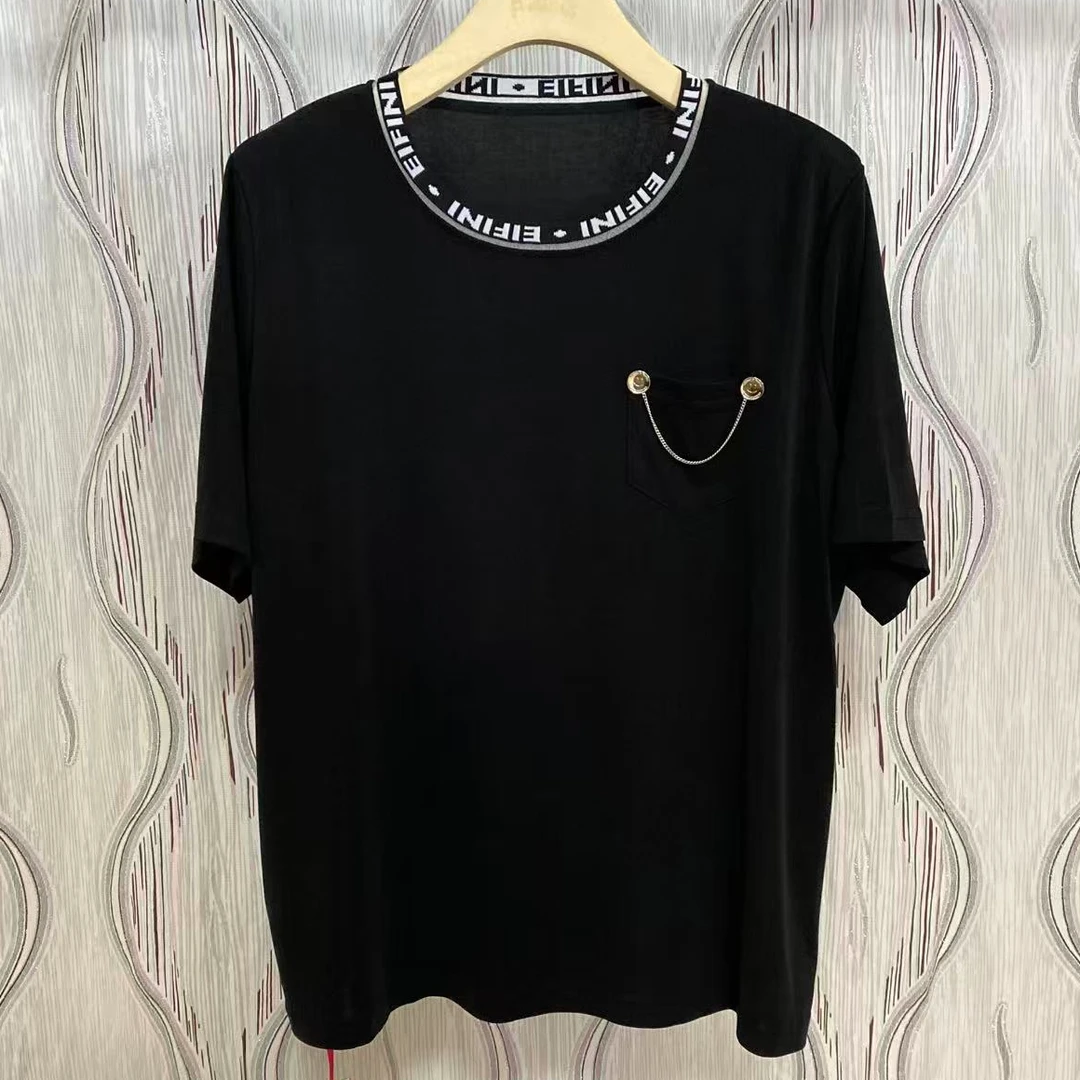 胖人坊大码女装套装T恤Ta-3689   衣长69  124