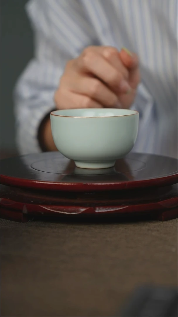 微微瑕 小圆杯 无底款
