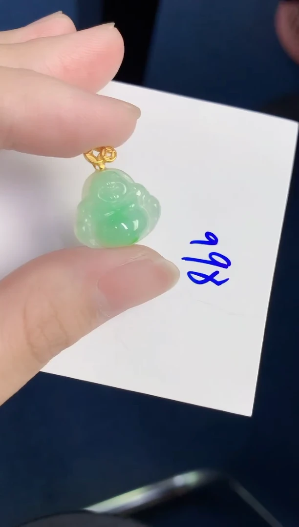 颈饰未镶嵌翡翠天然翡翠缅甸A货