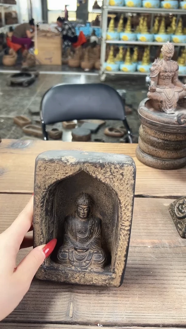 陶土【火山泥】佛龕