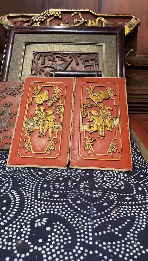 香榧木花*李老木雕老物件