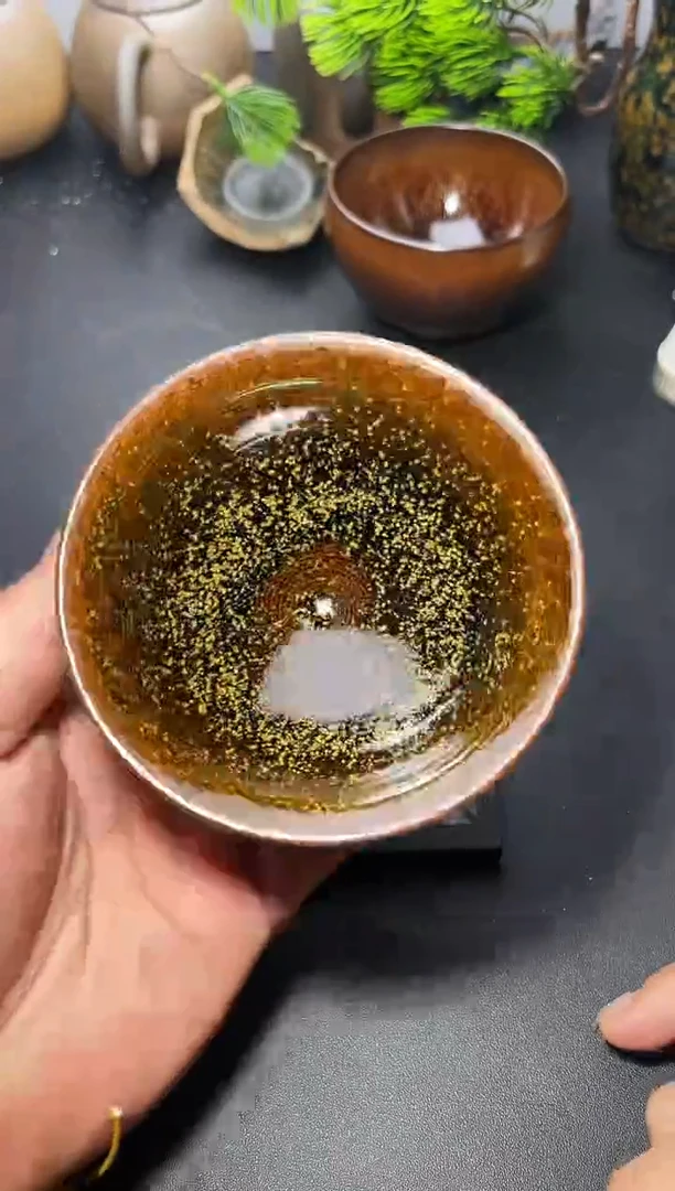 茶盏162叶紫建盏