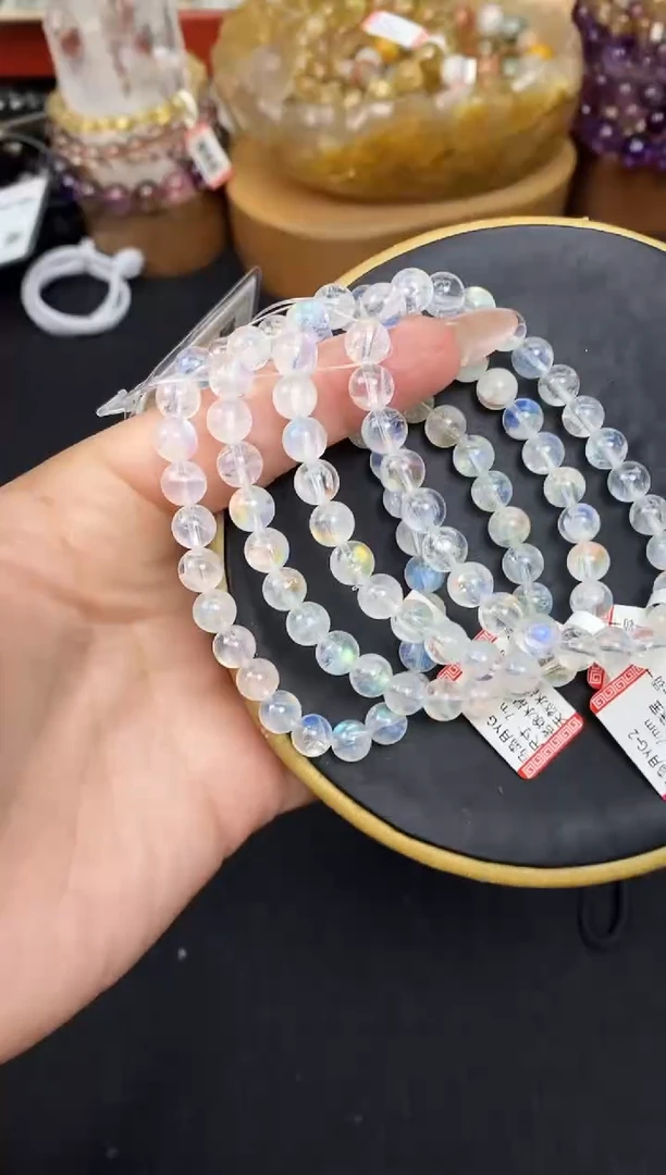 【闪购商品】月光石手串未镶嵌手串多样性发其一
