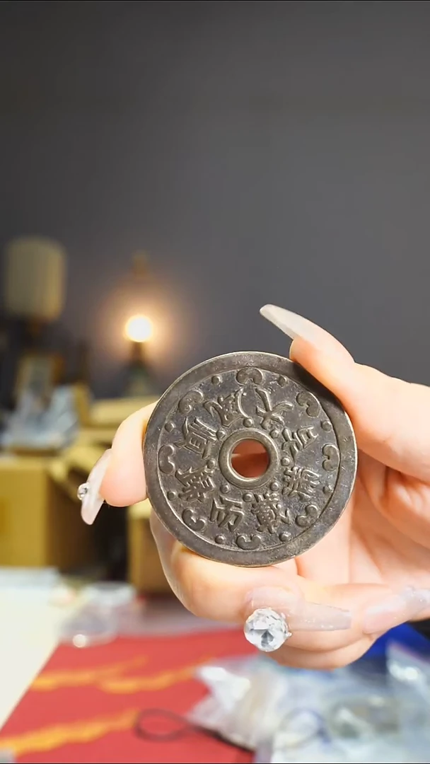 【闪购商品】铜老白铜顺风大吉满载而4.5cm/813