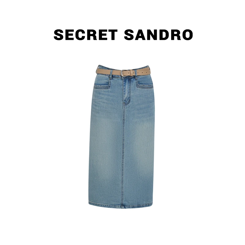 【氧气牛仔裙】【Secret Sandro】  半裙 B55287050C