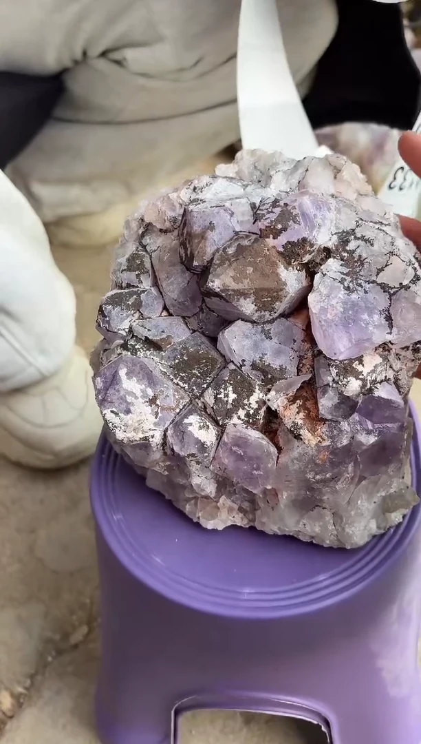 【闪购商品】水晶摆件未镶嵌紫水晶簇122