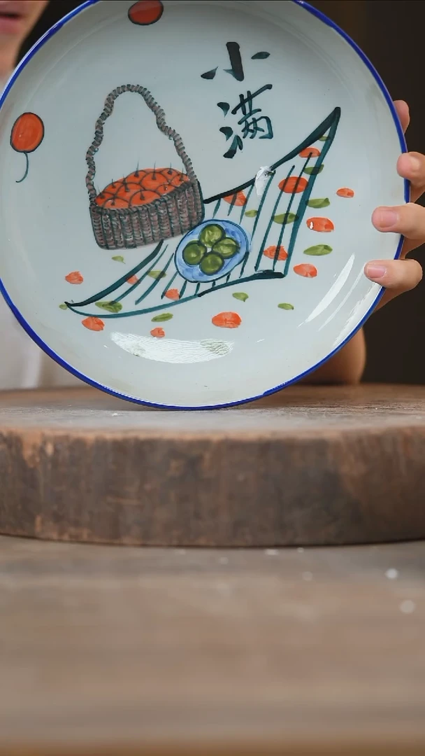 瓷片景德镇高温釉下彩（食品级）
