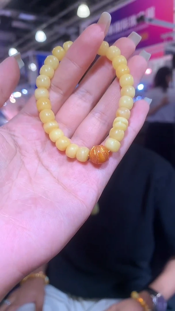 手链琥珀未镶嵌【宝石世家严选】