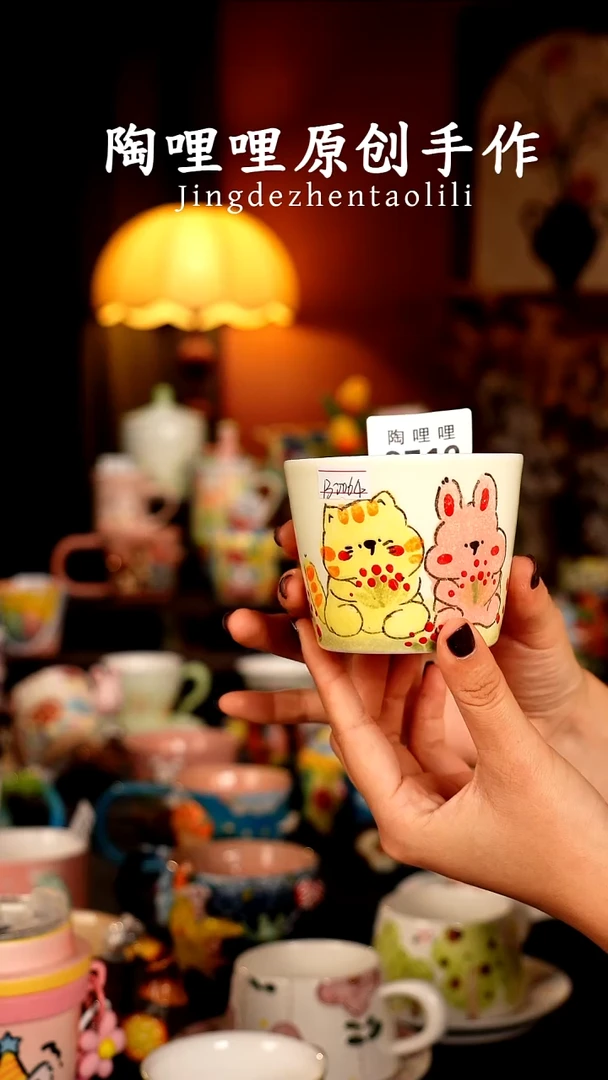 陶哩哩原创手作陶瓷3719