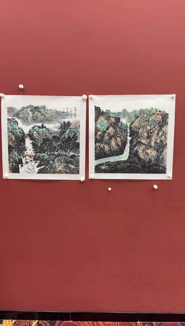 国画悲鸿艺术/沈国卿/国画