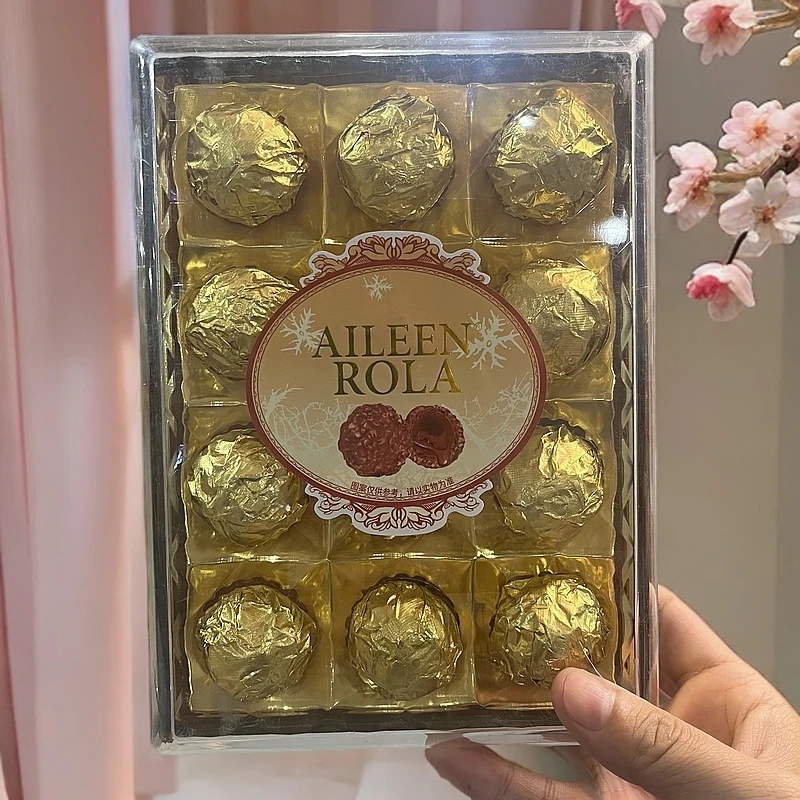 臻意巧克力盒装休闲小零食办公室小零食