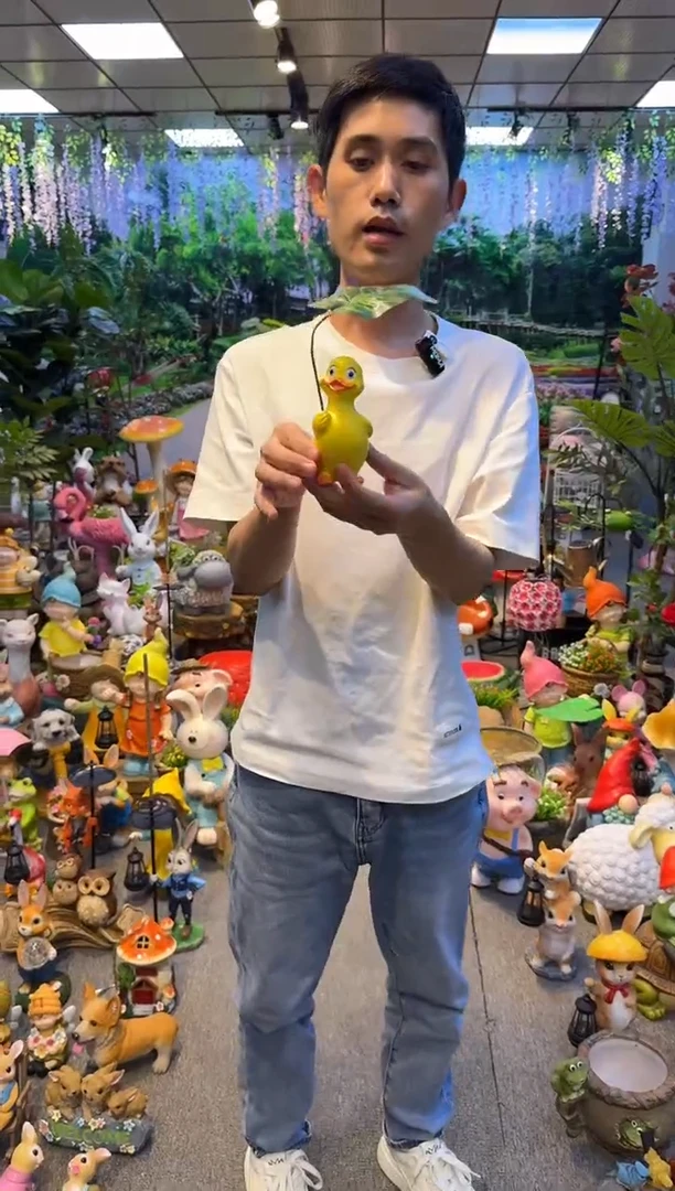 无花朵花园庭院摆件&00&