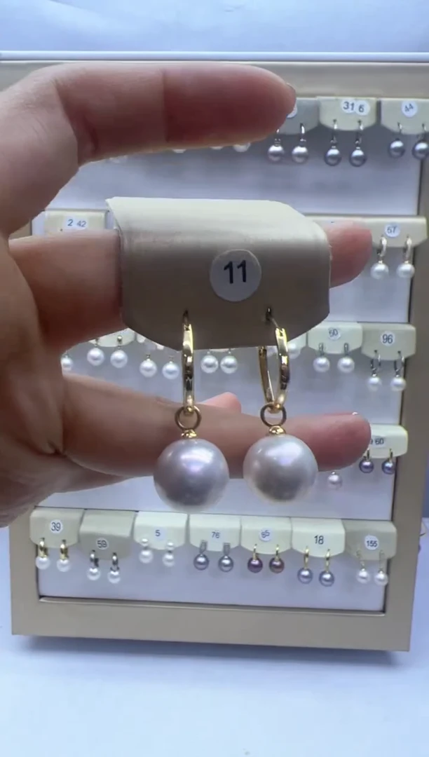【闪购商品】淡水珍珠耳饰未镶嵌11