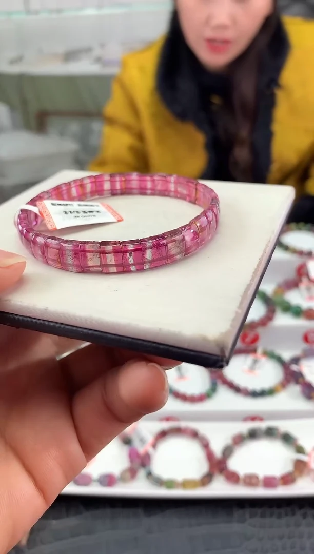 未镶嵌手串碧玺多样性发一条