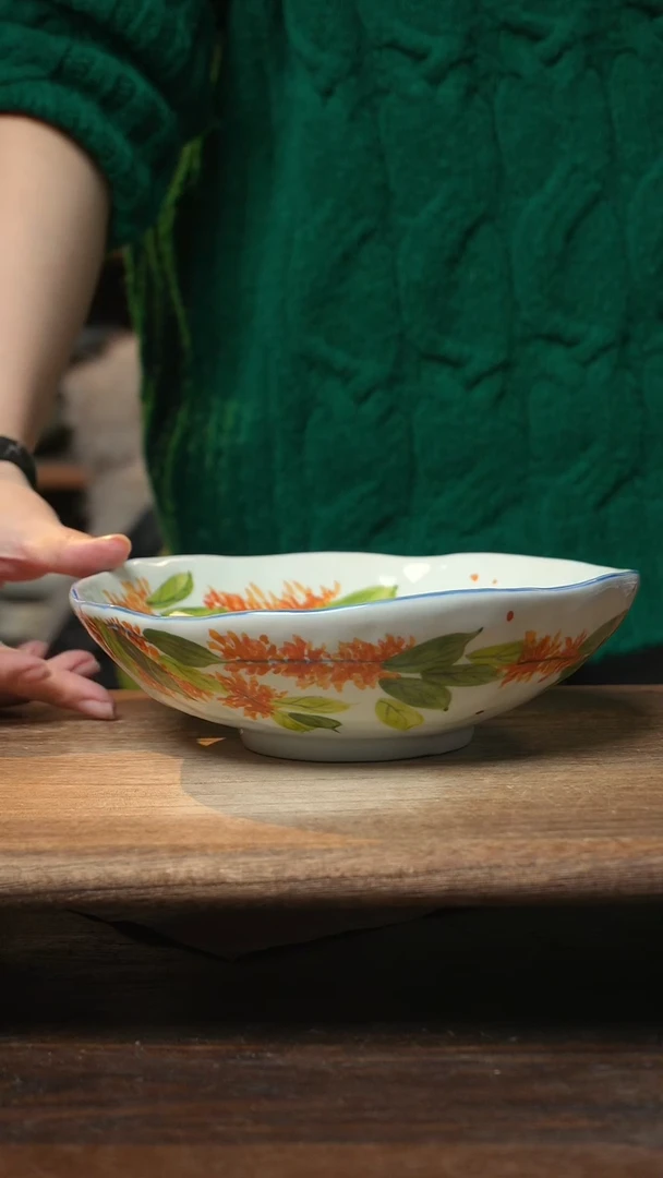 【闪购商品】碗1个景德镇高温瓷釉下瓷