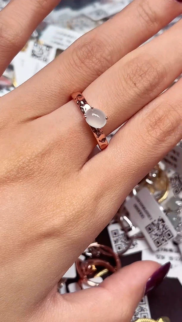 未镶嵌戒指翡翠A货