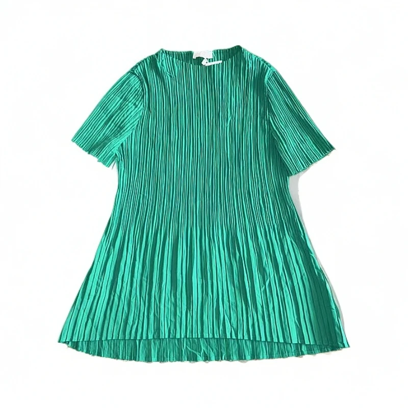 265三宅小众褶皱修身时尚短袖