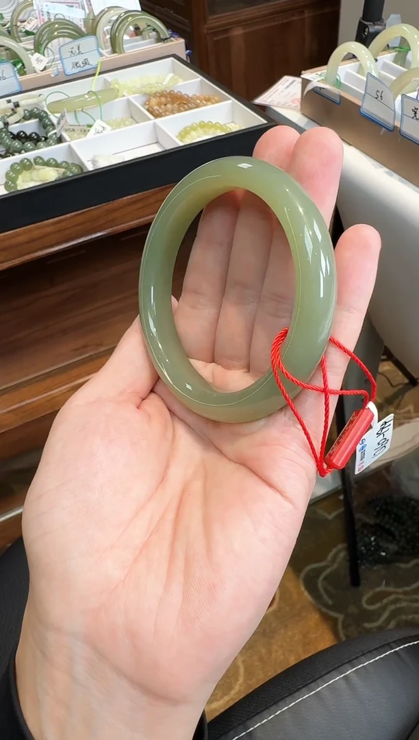 未镶嵌手镯和田玉59-